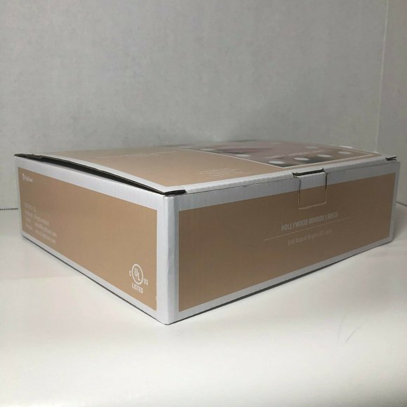 BrighTown Hollywood Mirror LED Lights, Vanity Kit with Smart Dimmer, 14 Bulbs - Picture 3 of 6